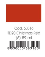 Art. td 20 Christmas Red  To Do